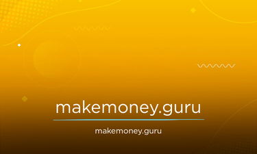 MakeMoney.guru - Creative brandable domain for sale