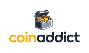CoinAddict.com - Creative brandable domain for sale