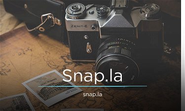 Snap.LA - Creative brandable domain for sale