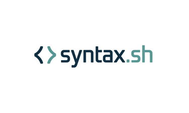 Syntax.sh - Creative brandable domain for sale