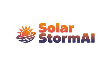 SolarStormAI.com - Creative brandable domain for sale