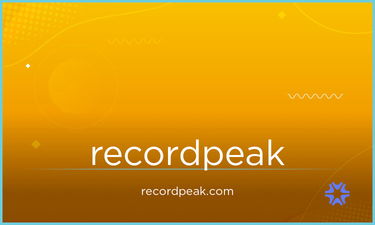 RecordPeak.com - Creative brandable domain for sale