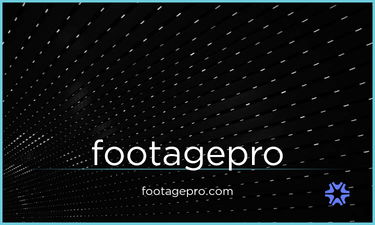 FootagePro.com - Creative brandable domain for sale