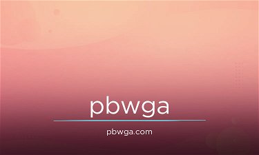 PBWGA.com - Creative brandable domain for sale