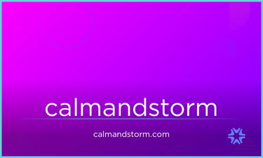 CalmAndStorm.com - Creative brandable domain for sale