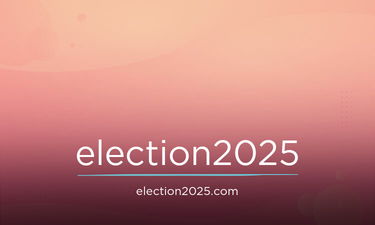 Election2025.com - Creative brandable domain for sale