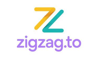 ZigZag.to - Creative brandable domain for sale