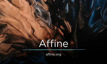 Affine.org - Creative brandable domain for sale