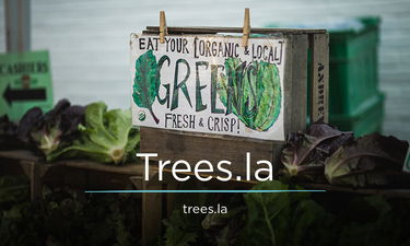 Trees.la - Creative brandable domain for sale