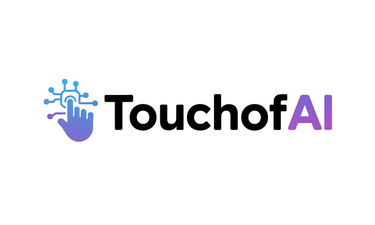 TouchOfAI.com - Creative brandable domain for sale