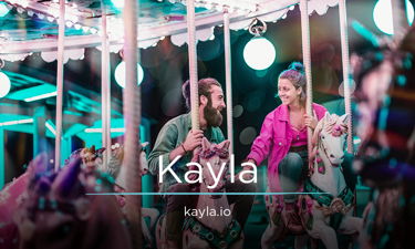Kayla.io - Creative brandable domain for sale