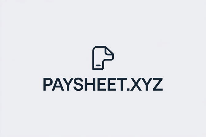 Paysheet.xyz