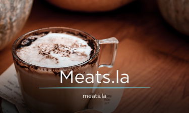 Meats.la - Creative brandable domain for sale