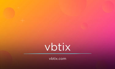 VBTIX.com - Creative brandable domain for sale