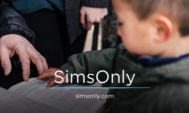 SimsOnly.com - Creative brandable domain for sale