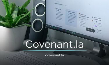 Covenant.la - Creative brandable domain for sale