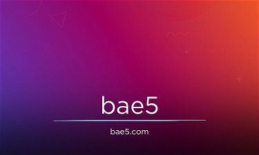 Bae5.com - Creative brandable domain for sale