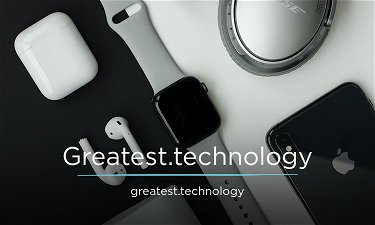 Greatest.Technology - Creative brandable domain for sale