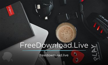 FreeDownload.Live - Creative brandable domain for sale