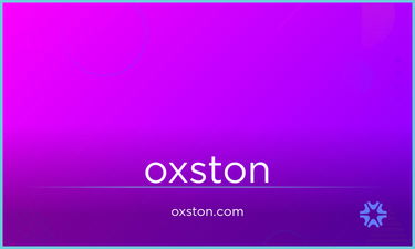Oxston.com - Creative brandable domain for sale