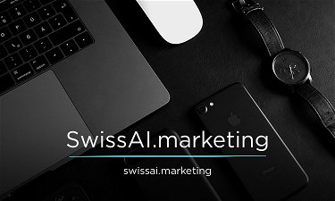 SwissAI.marketing - Creative brandable domain for sale