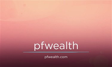 PfWealth.com - Creative brandable domain for sale