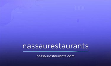 NassauRestaurants.com - Creative brandable domain for sale