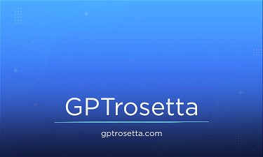 GPTrosetta.com - Creative brandable domain for sale