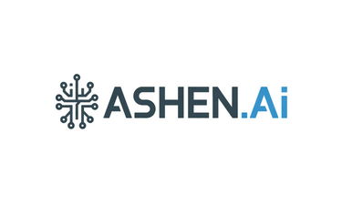 Ashen.ai - Creative brandable domain for sale