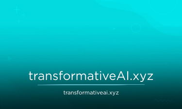 TransformativeAI.xyz - Creative brandable domain for sale