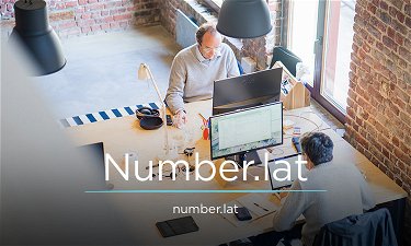 Number.lat - Creative brandable domain for sale