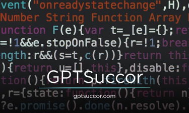 GPTSuccor.com - Creative brandable domain for sale