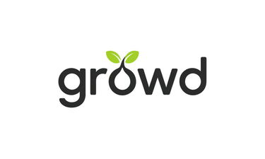 Growd.com - Creative brandable domain for sale