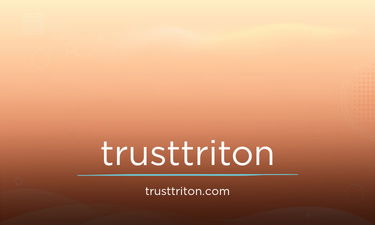TrustTriton.com - Creative brandable domain for sale
