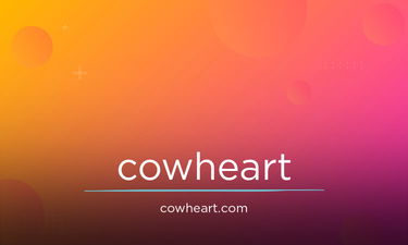 CowHeart.com - Creative brandable domain for sale