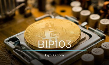 BIP103.com - Creative brandable domain for sale