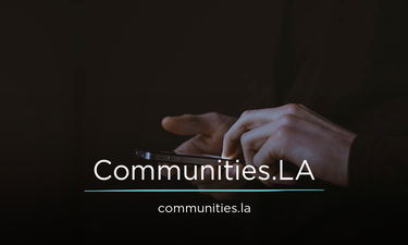 Communities.LA - Creative brandable domain for sale