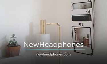 NewHeadphones.com - Creative brandable domain for sale