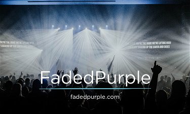FadedPurple.com - Creative brandable domain for sale