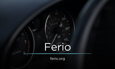 Ferio.org - Creative brandable domain for sale