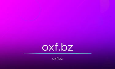 Oxf.bz - Creative brandable domain for sale