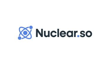 Nuclear.so - Creative brandable domain for sale