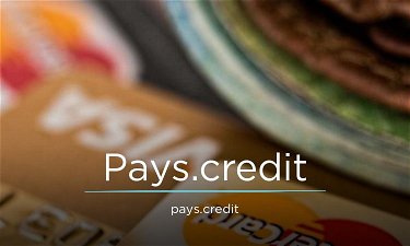 Pays.credit - Creative brandable domain for sale