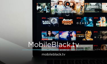 MobileBlack.tv - Creative brandable domain for sale