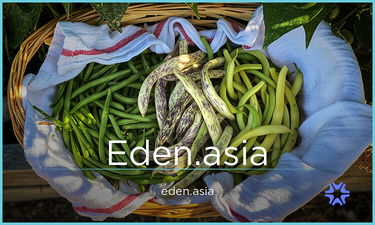Eden.asia - Creative brandable domain for sale