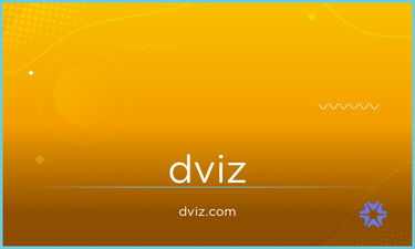 Dviz.com - Creative brandable domain for sale