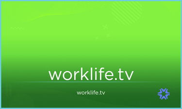 WorkLife.tv - Creative brandable domain for sale
