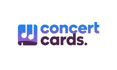 ConcertCards.com - Creative brandable domain for sale