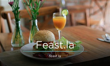 Feast.la - Creative brandable domain for sale