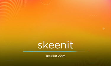 Skeenit.com - Creative brandable domain for sale